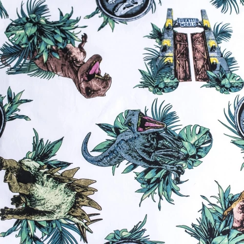 Jurassic World foszforeszkáló ágyneműhuzat garnitúra - Roal