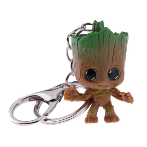 Baby Groot kulcstartó - Széttárt kezek