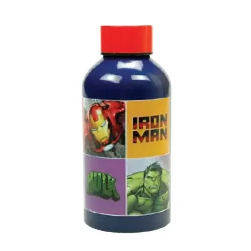 Bosszúállók alumínium kulacs csavaros kupakkal 500 ml - Smash