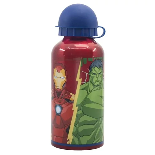 Bosszúállók alumínium kulacs ivókupakkal 400 ml - Invincible Force