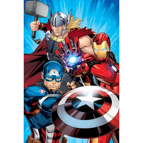 Bosszúállók mikroflanel takaró, ágytakaró - Heroes
