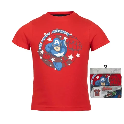 Bosszúállók gyerek rövid ujjú póló - Captain America - 92-es méret