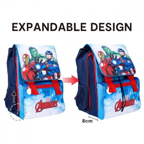 Bosszúállók iskolatáska, hátizsák - 42cm + 8 cm-es