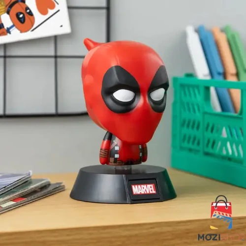 Deadpool 3D ikon hangulatvilágítás - 10 cm