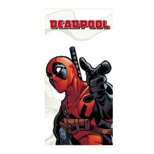Deadpool törölköző, fürdőlepedő 70x140cm - Finger Gun