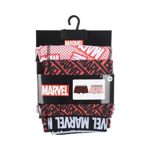 Marvel férfi boxeralsó 2 darabos csomag - M-es méret - Logó