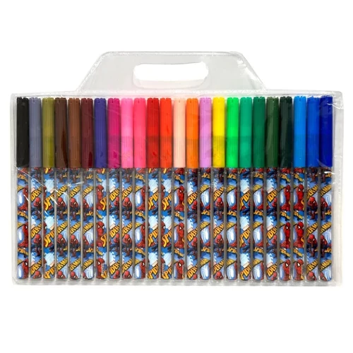 Pókember filctoll szett - 24 darabos készlet