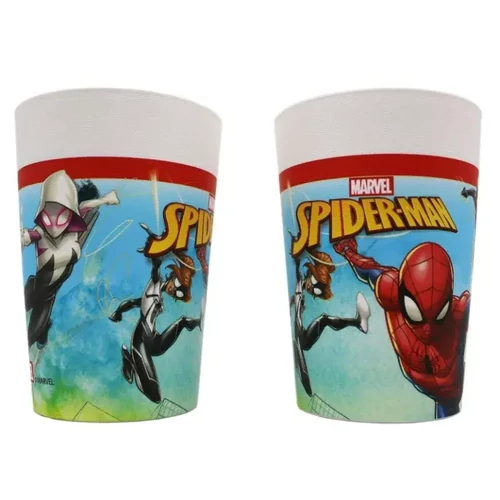 Pókember műanyag pohár 2 db-os szett 230 ml - Team Up