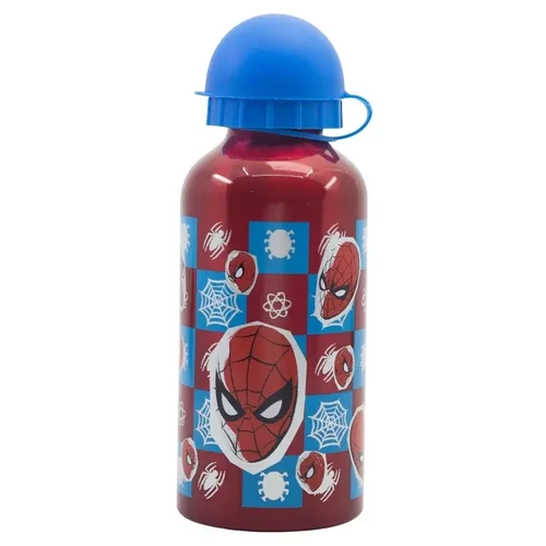Pókember alumínium kulacs ivókupakkal 400 ml - Midnight Flyer 