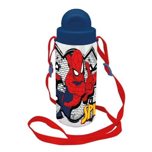 Pókember műanyag kulacs akasztóval 500 ml