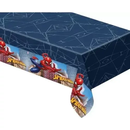 Pókember műanyag asztalterítő 120x180 cm - Crime Fighter
