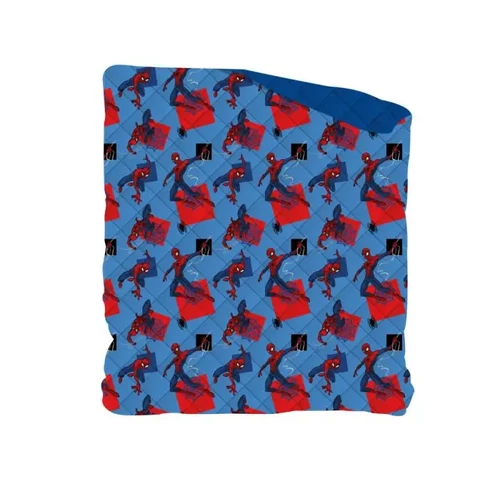 Pókember ágytakaró, pléd 220 x 250 cm - Medium Blue