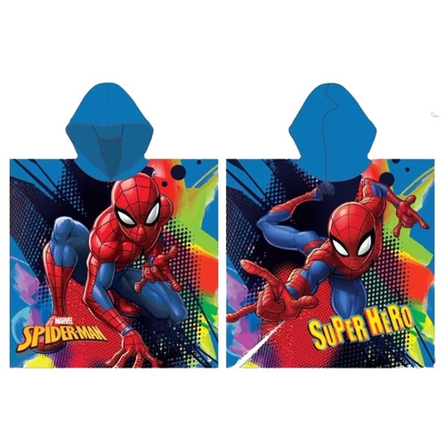 Pókember poncsó törölköző - Marvel Super Hero