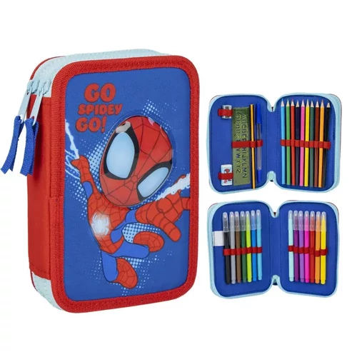 Pókember töltött tolltartó 2 emeletes - Spidey