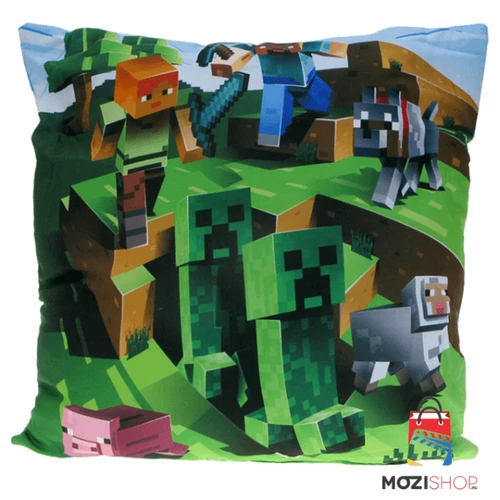 Minecraft díszpárna 