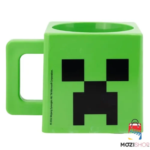 Minecraft mikrózható műanyag bögre 290 ml 
