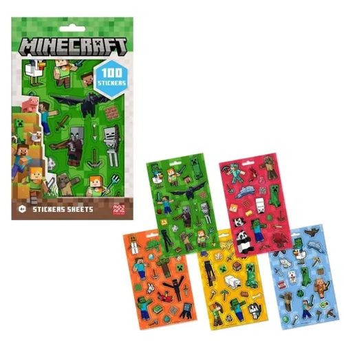 Minecraft matrica szett 5 ív - Boom