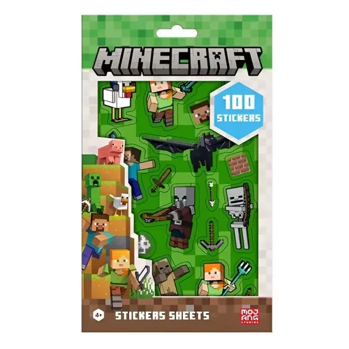 Minecraft matrica szett 5 ív - Boom