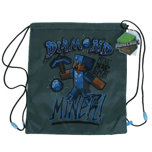 Minecraft tornazsák, sportzsák - Diamond Miner
