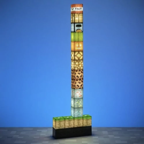 Minecraft építőkocka 3D hangulatvilágítás