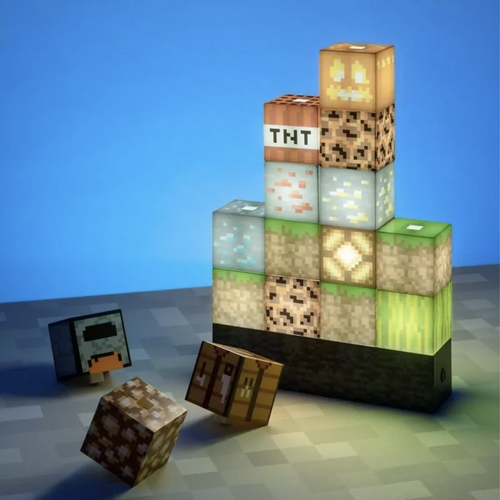 Minecraft építőkocka 3D hangulatvilágítás