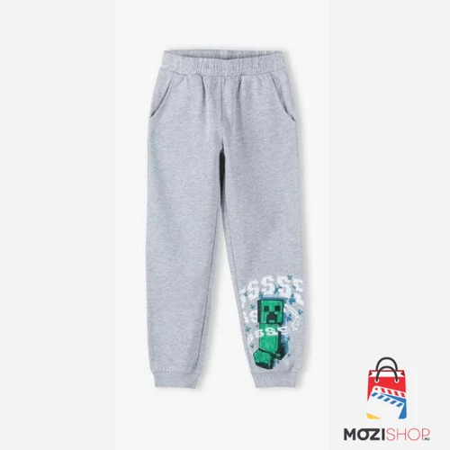 Minecraft gyerek hosszú nadrág, jogging alsó - 116-os / 6 éves korig - Creeper SSS
