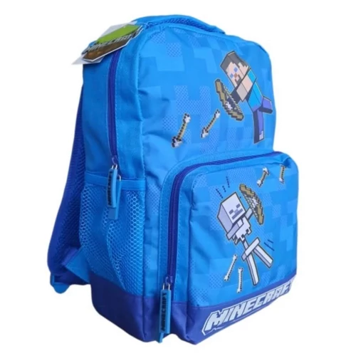 Minecraft iskolatáska, hátizsák - 35 cm - Blue