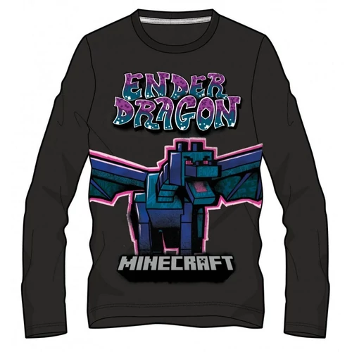 Minecraft hosszú ujjú gyerek póló - Ender Dragon - 140-es méret