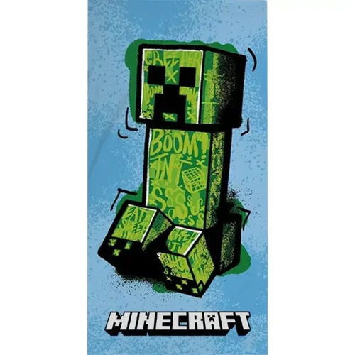 Minecraft törölköző, fürdőlepedő 70x140cm - Boom Boom