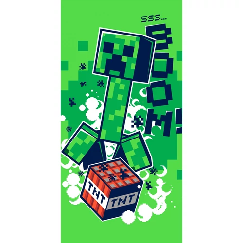 Minecraft törölköző, fürdőlepedő - TNT Boom