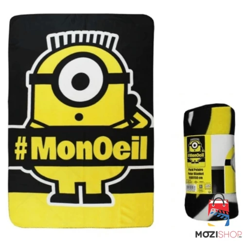 Minyonok polár takaró, ágytakaró - MonOeil