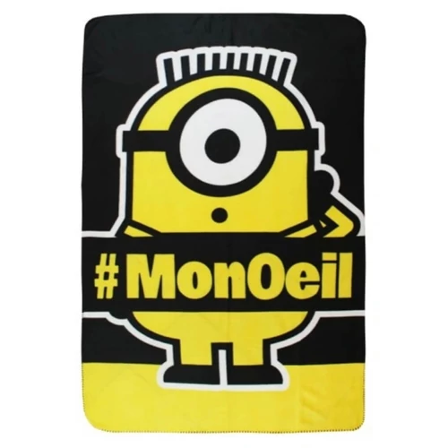 Minyonok polár takaró, ágytakaró - MonOeil
