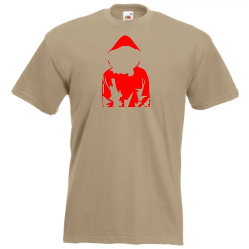 Homok A nagy pénzrablás férfi rövid ujjú póló