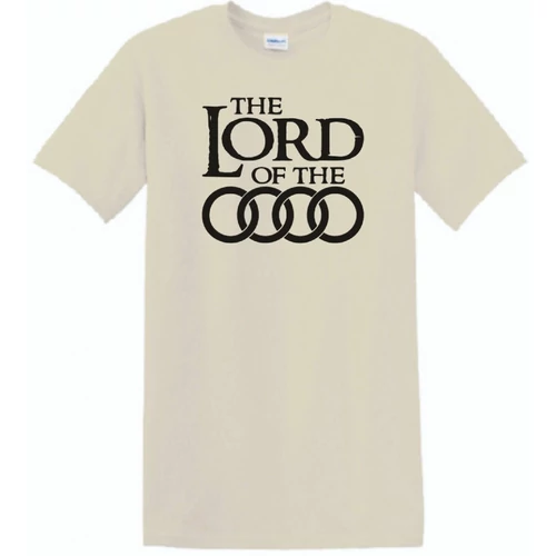 Natúr Audi férfi rövid ujjú póló - The Lord of the Audi