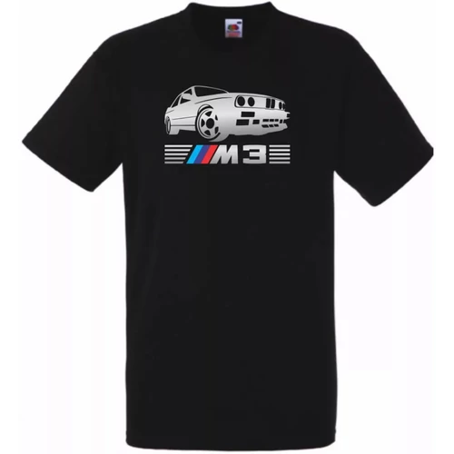 Királykék BMW férfi rövid ujjú póló - M3 Fan 