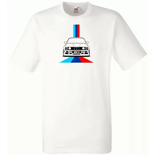 Fehér BMW férfi rövid ujjú póló - M3 Legend