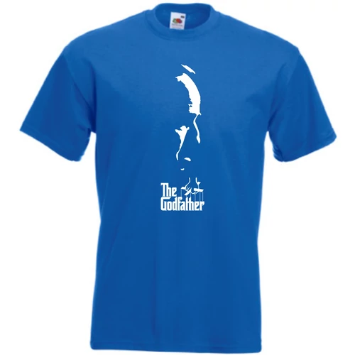 Királykék Keresztapa - Férfi rövid ujjú póló