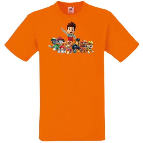 Narancs Mancs őrjárat gyerek rövid ujjú póló