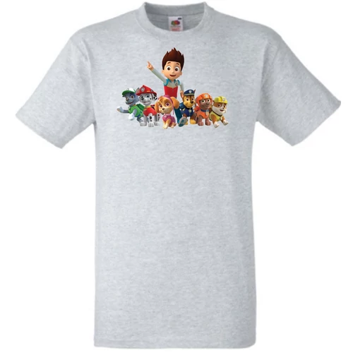 Szürke Mancs őrjárat gyerek rövid ujjú póló