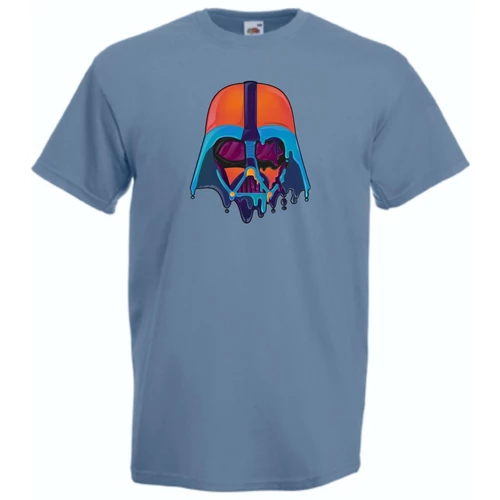 Acélkék SW - Vader color férfi rövid ujjú póló