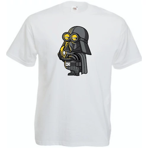 Fehér Minions Vader gyerek rövid ujjú póló