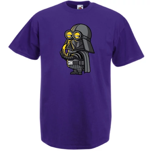 Lila Minions Vader gyerek rövid ujjú póló
