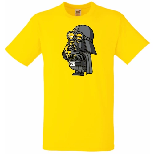 Sárga Minions Vader gyerek rövid ujjú póló