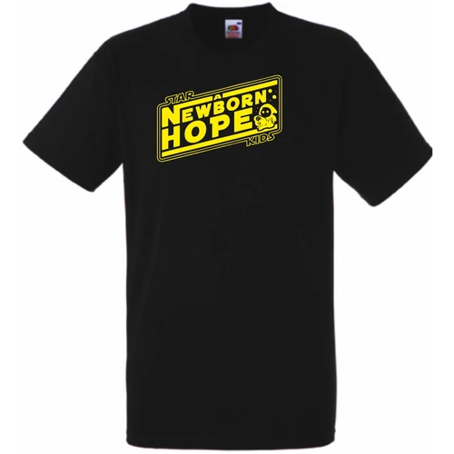 Fekete Egy újszülött remény gyerek rövid ujjú póló