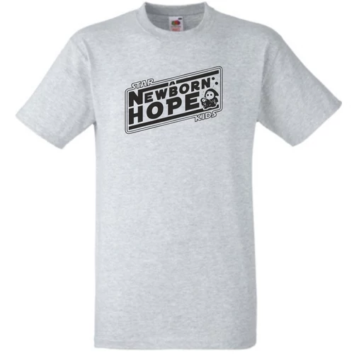 Szürke Egy újszülött remény gyerek rövid ujjú póló