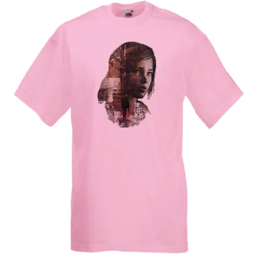 Pink The Last of US férfi rövid ujjú póló - Fan Art I.