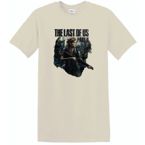 Homok The Last of US férfi rövid ujjú póló - Fan Art II.