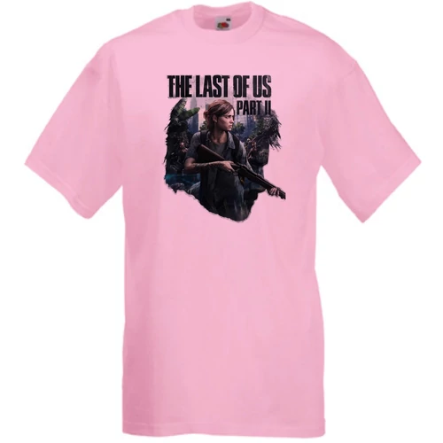 Pink The Last of US férfi rövid ujjú póló - Fan Art II.