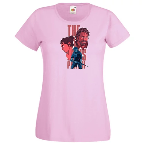 Pink The Last of US női rövid ujjú póló - Fan Art III.