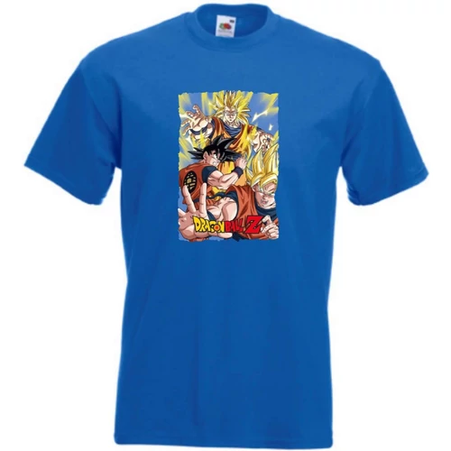 Királykék Dragon Ball Z gyerek rövid ujjú póló - Anime Fan
